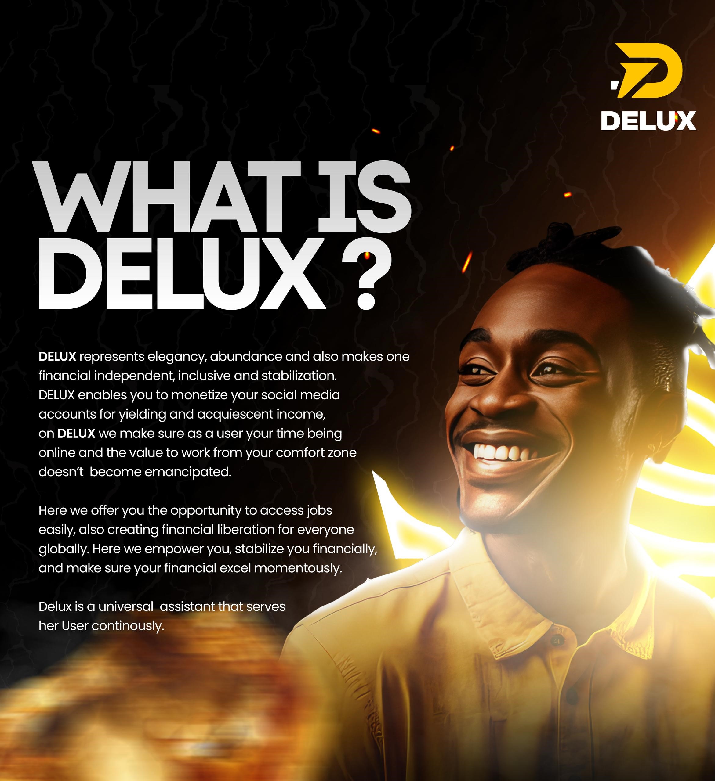 Delux earn and online job app